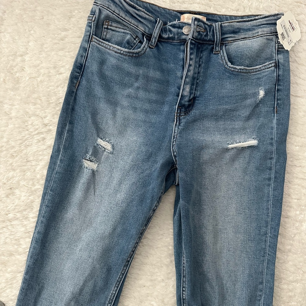 Altar’d State | High Rise Straight Leg Jeans - Picture 4 of 5